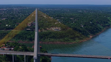 Brazil-Paraguay Integration Bridge, in Foz do Iguaçu