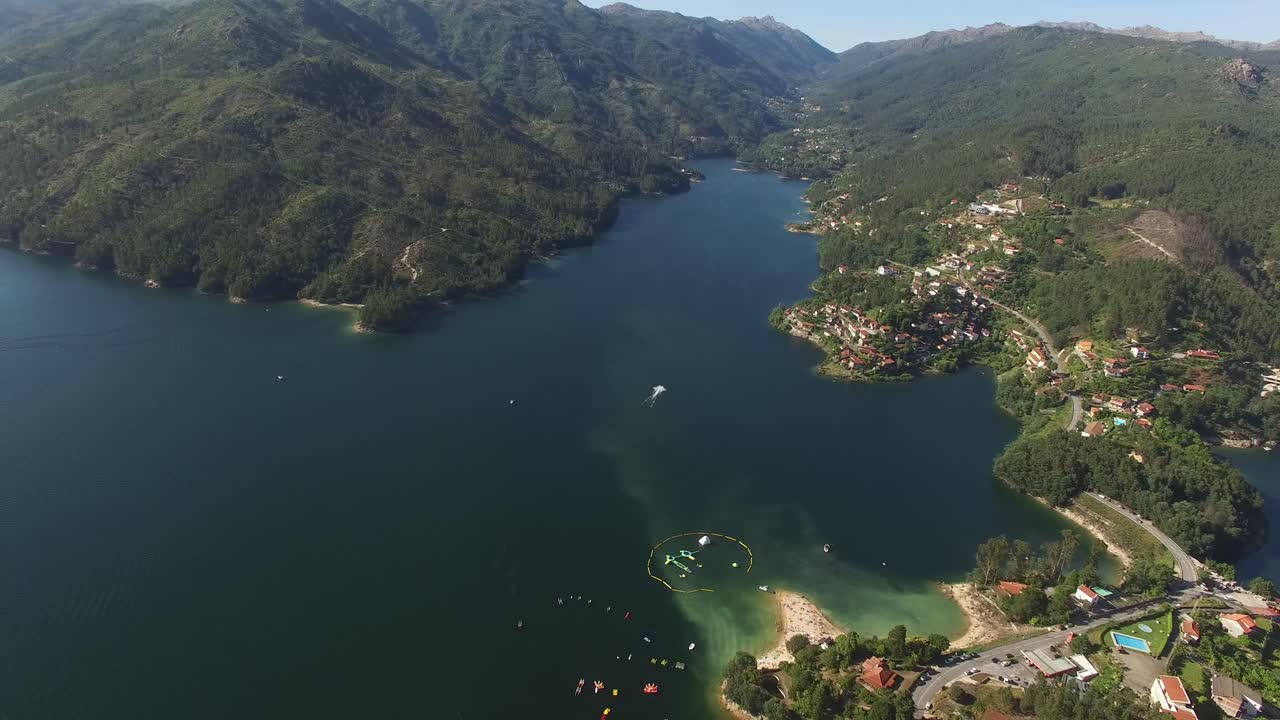 포르투갈 조감도에 국립 자연 공원 게레스