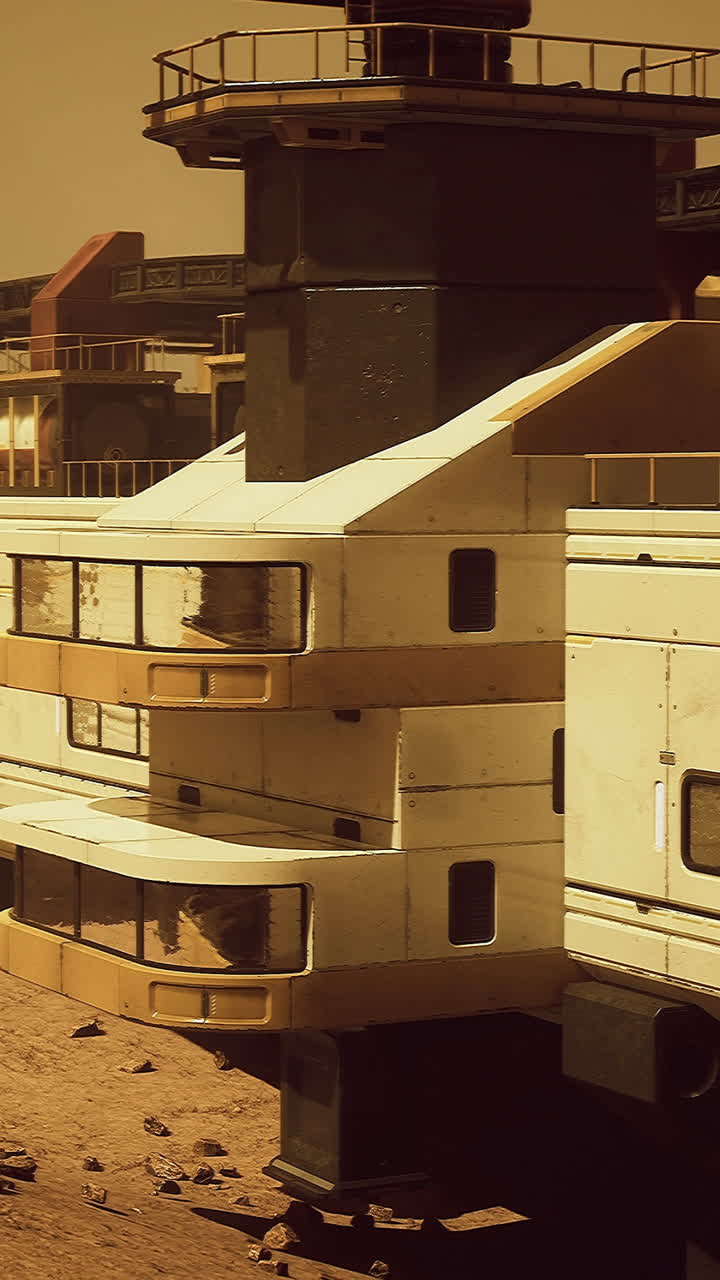 Future habitat structures on the surface of mars for human exploration missions