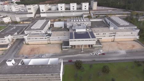 civil engineering department faculty building at university of coimbra in portugal