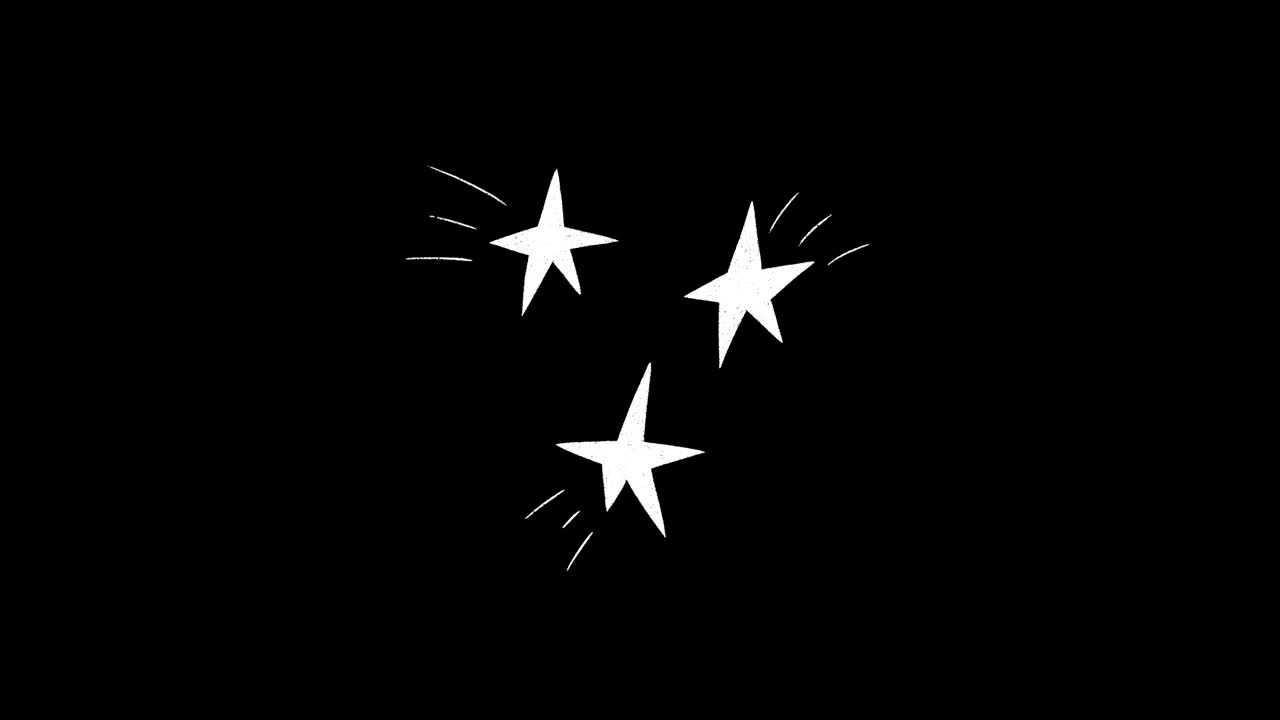 estrellas voladoras prores rápidos con alfa