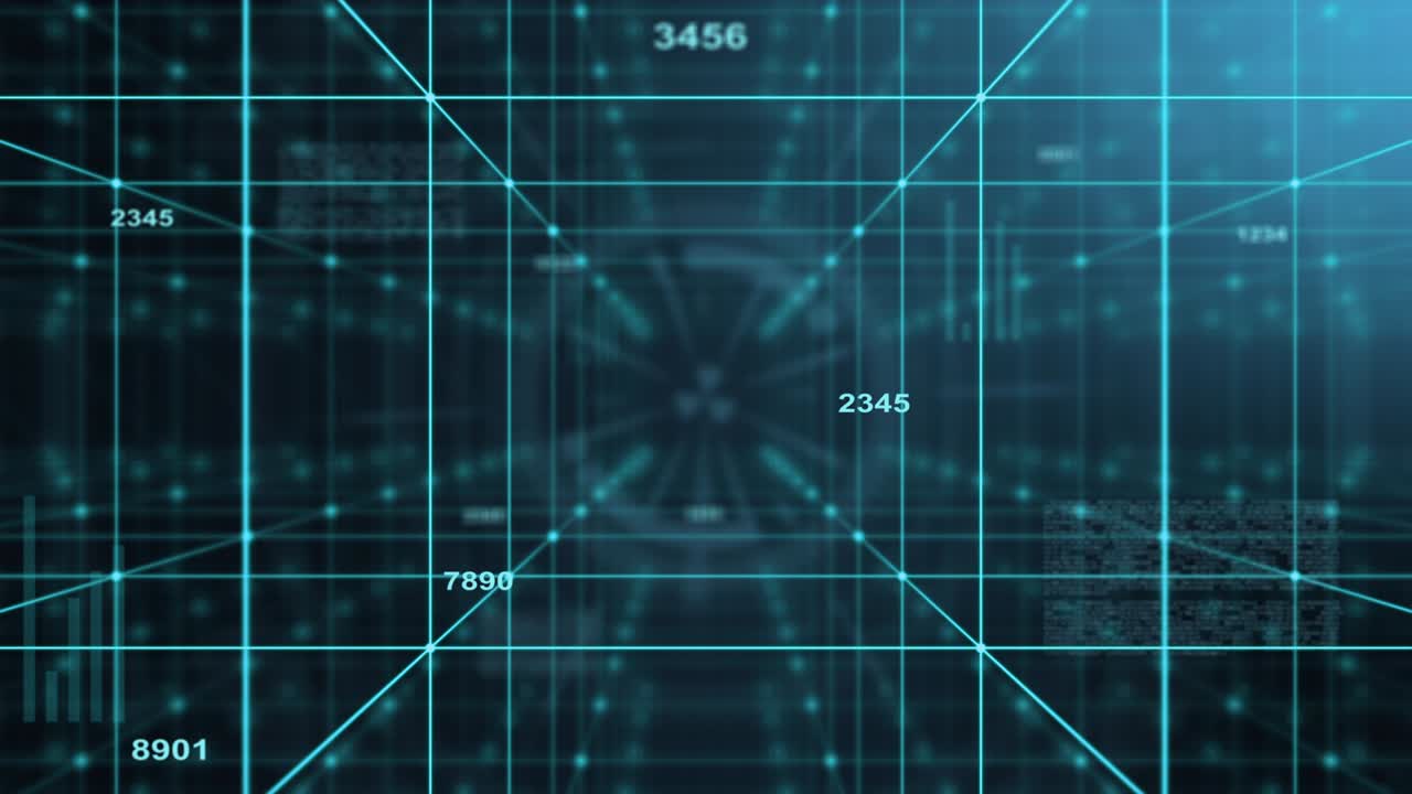 abstract futuristic motion