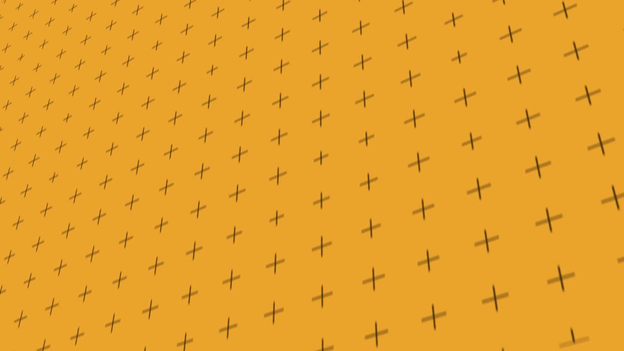 Gradient pattern of rotated plus shapes 4k Background