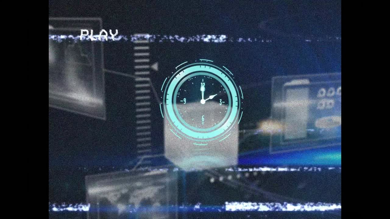 데이터 처리 위로 이동하는 시계의 애니메이션