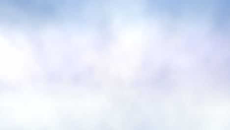 disparo de alto ángulo de un cielo azul claro con nubes blancas esponjosas