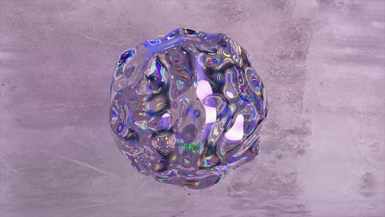 esferas líquidas abstractas