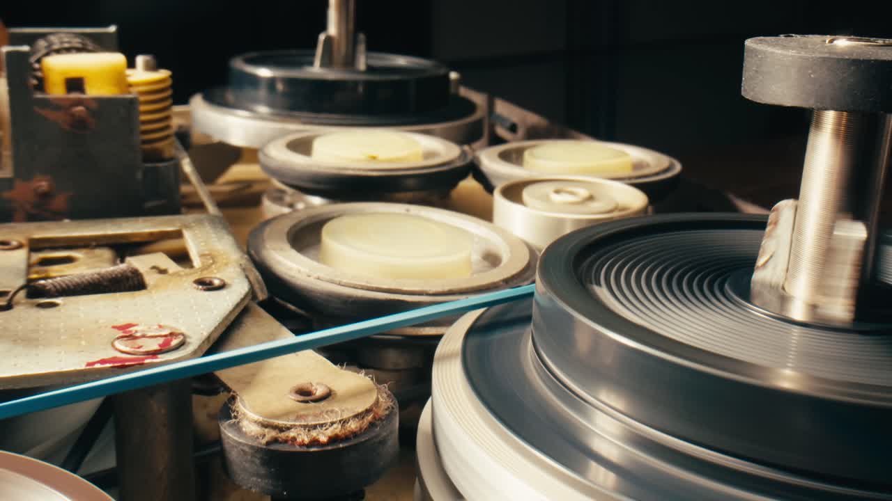 빈티지 필름 프로세싱 기계