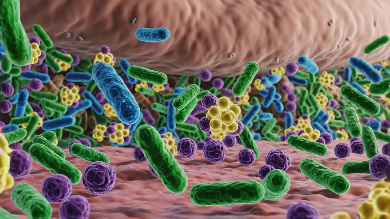 박테리아의 현미경 관측