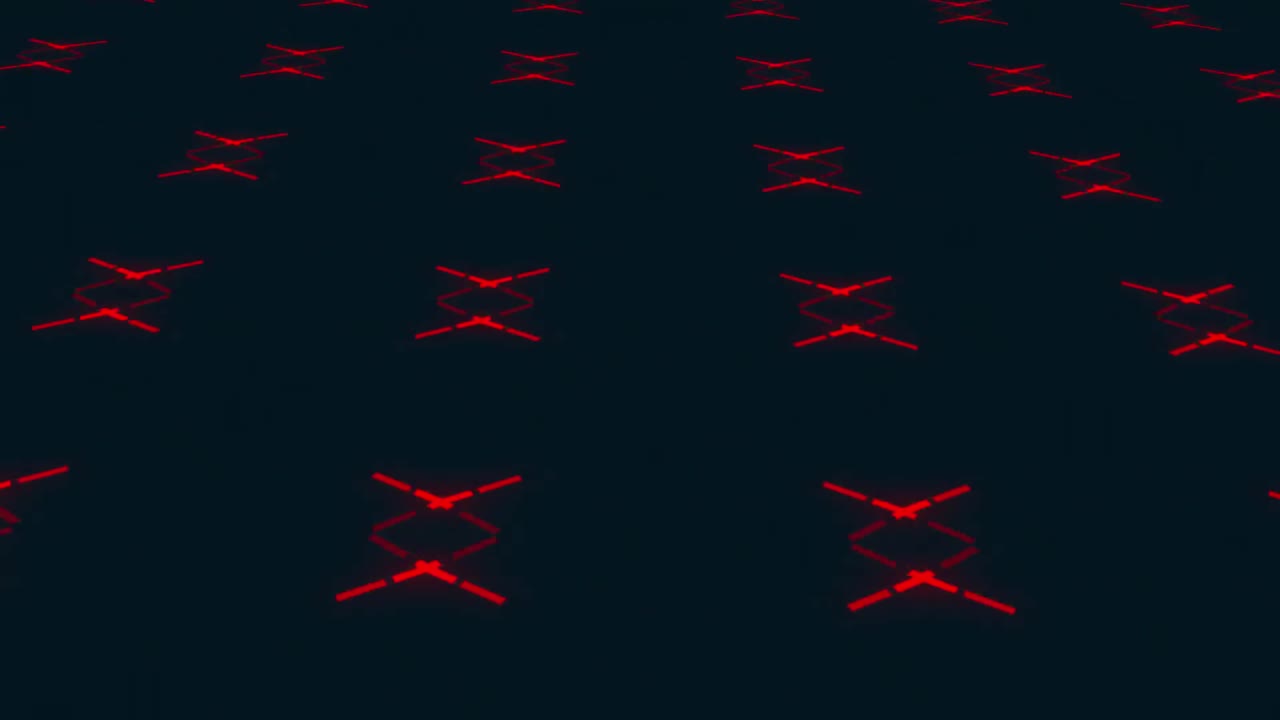 animación de movimiento retro hipnótico