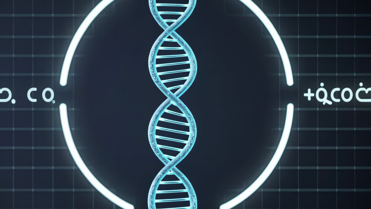 DNA molecule representation