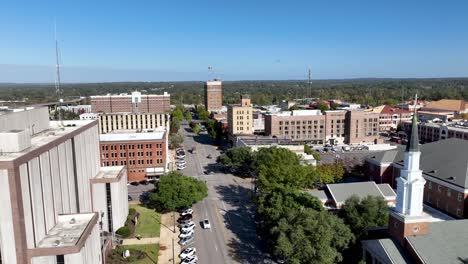 aerial pullout tuscaloosa alabama captured in 5k