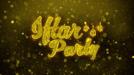 iftar party graphic design