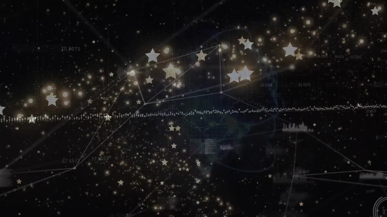 전 세계 데이터 프로세싱의 애니메이션