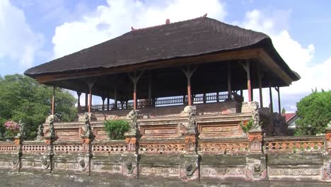 kertha gosa pavilion  in bali, indonesia