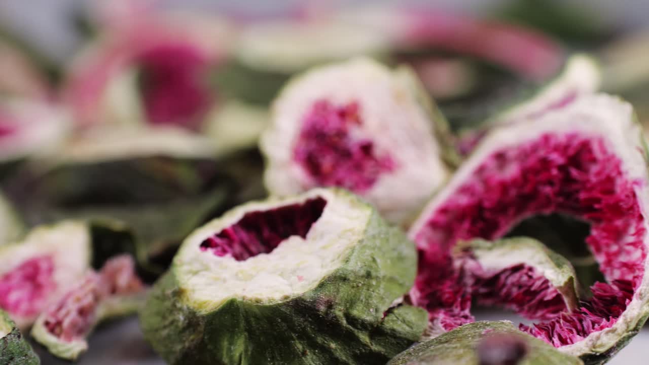 Dried Fig Slices Close-up