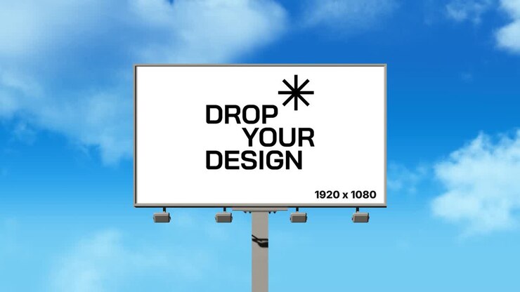 Billboard Screen Mockup