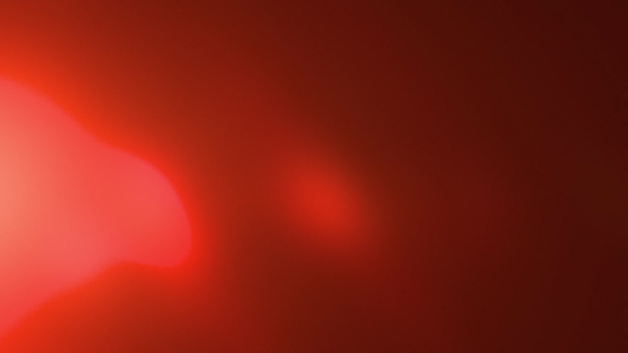 grabación de quema de película, fugas de luz de superposición roja y destello de la lente, rápido