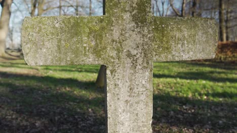 old cemetery cross