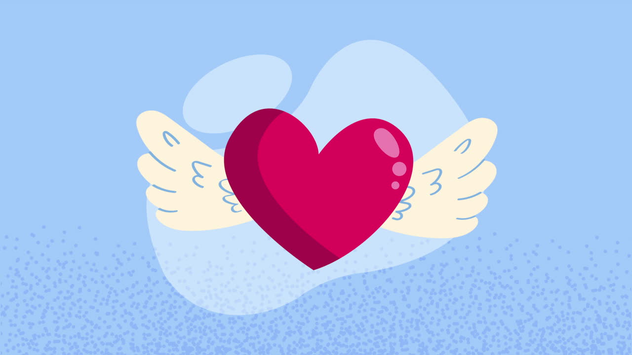 날개를 가진 날아다니는 심장