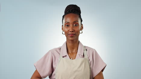 business owner, face or green screen on a tablet