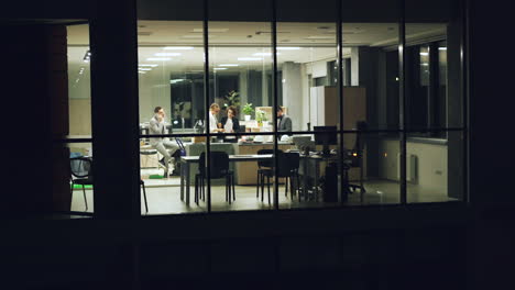 night office scene