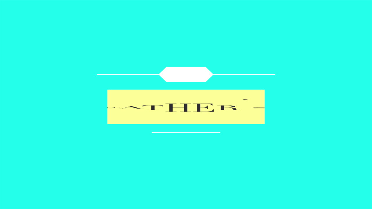 tarjeta moderna del día del padre celebrar papá con amor y aprecio