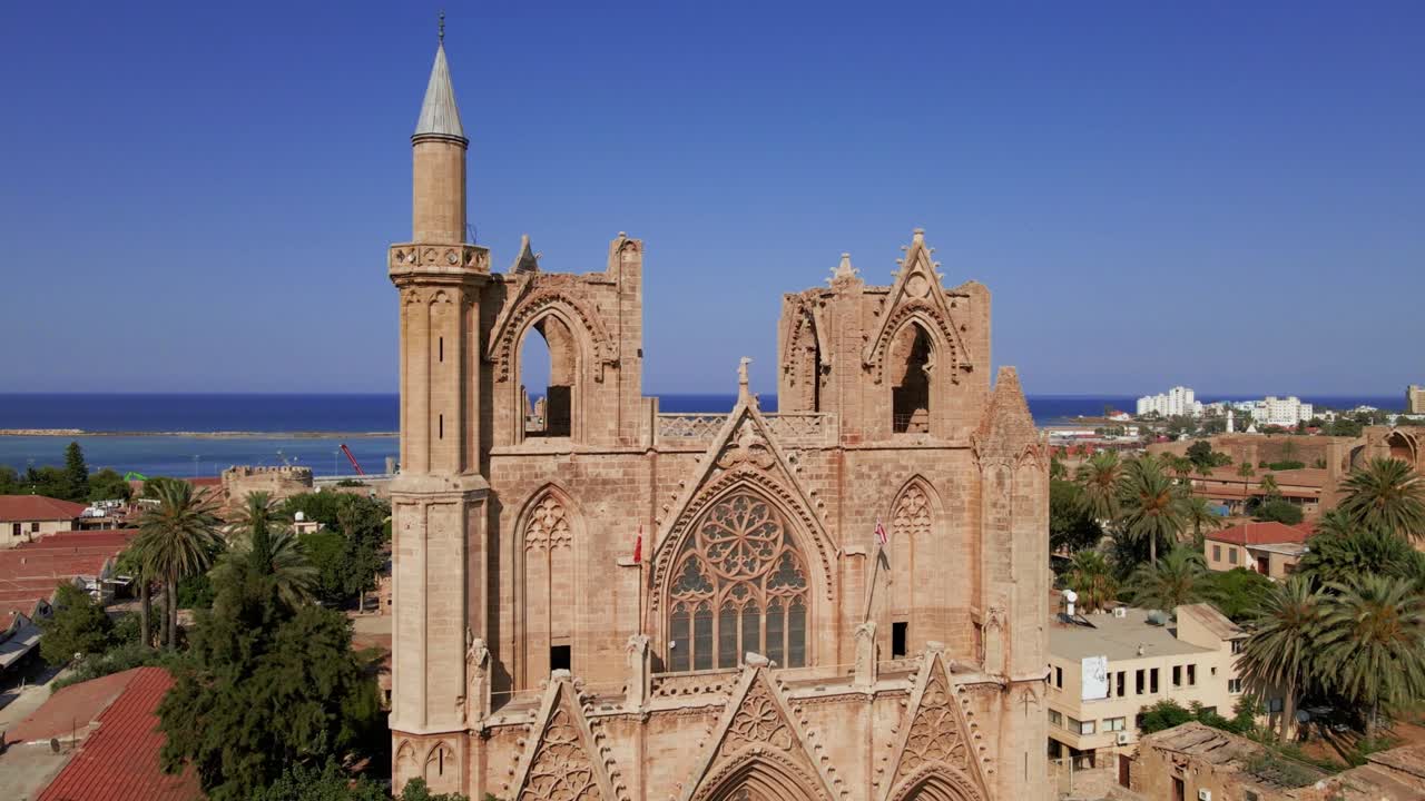 мечеть лала мустафа паша ками, старый собор в фамагусте, северный кипр