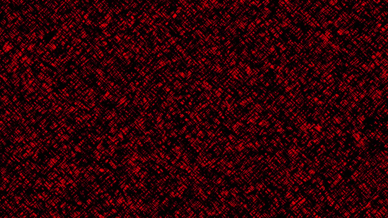 Red animation of crosshatch moving background