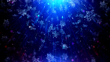 christmas snowflakes background 4k