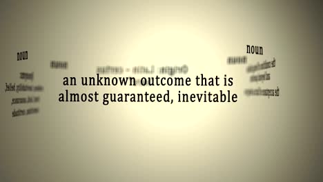 Definition: Certainty