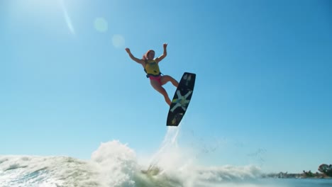 wakeboarding tricks in the air