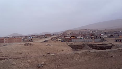 peru lima slum latin south america makeshift houses drive-by road trip