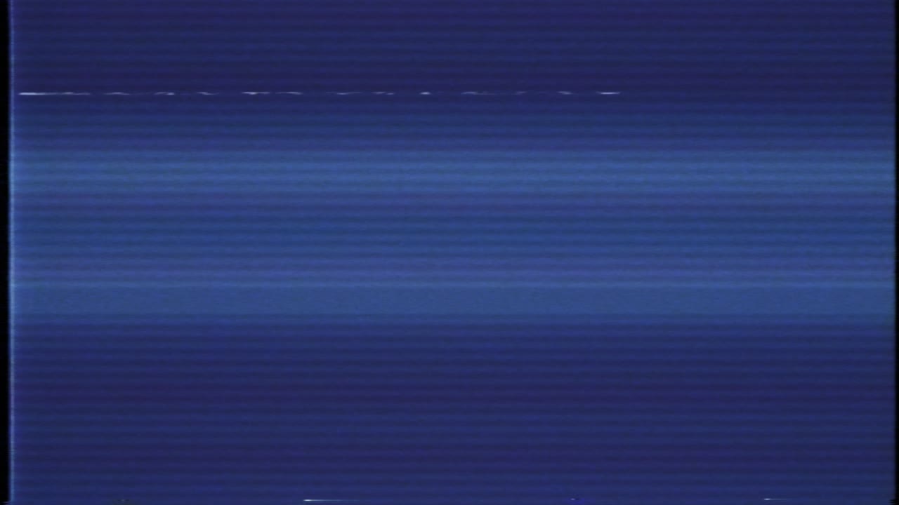Retro seamless loop with flickering screen, signal loss, noise and glitches