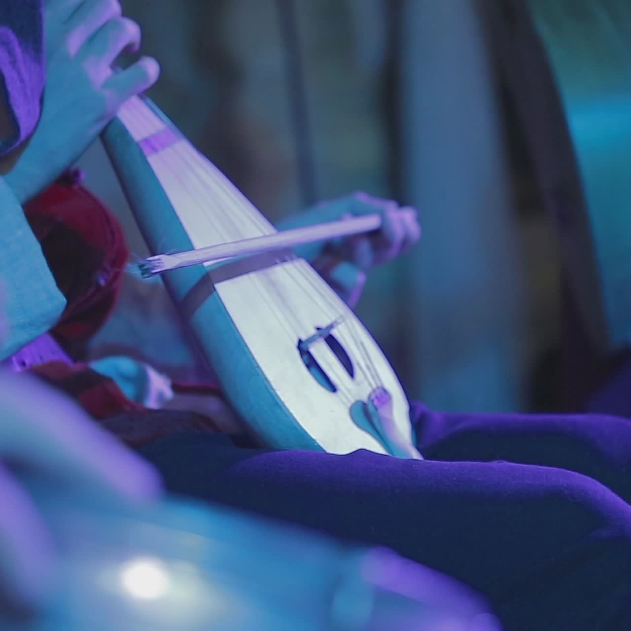 Medieval Musicians Play Music