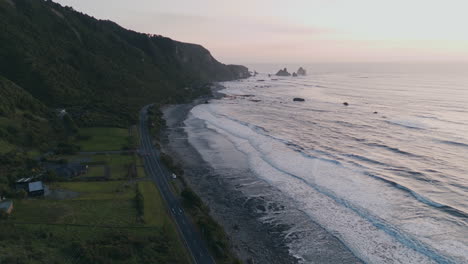 coastal road in new zealand
