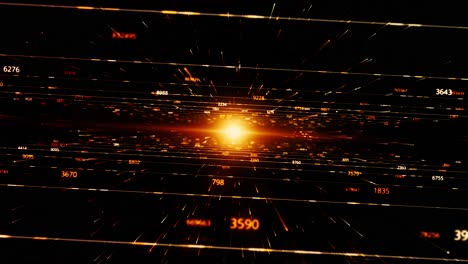 abstract data stream visualization