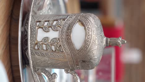 ornamental turkish coffee cup