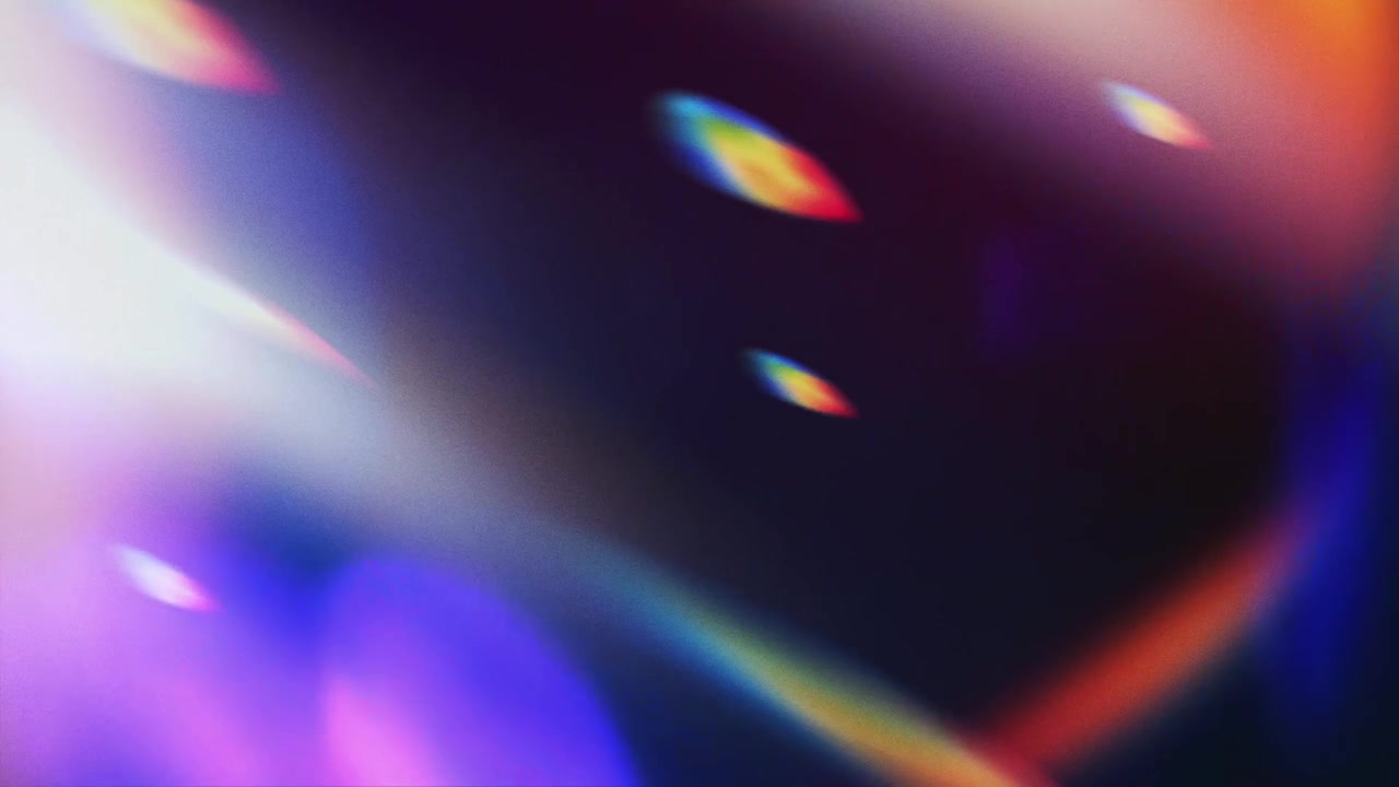 Sovrapposizioni di perdite di luce astratte e bagliori dell'obiettivo