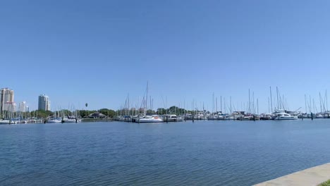 4k video of dali museum, mahaffey theater, rowdies stadium, and municipal marina in st petersburg, florida