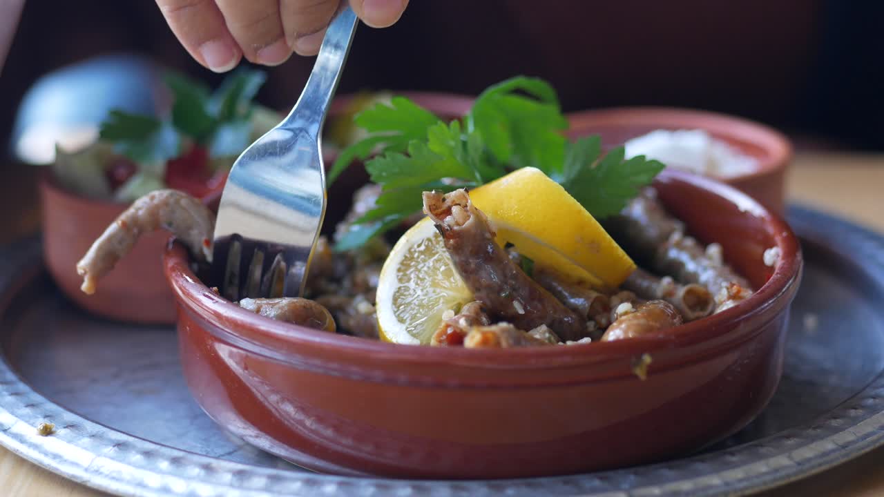 터키어 i̇şkembe (tripe) 요리