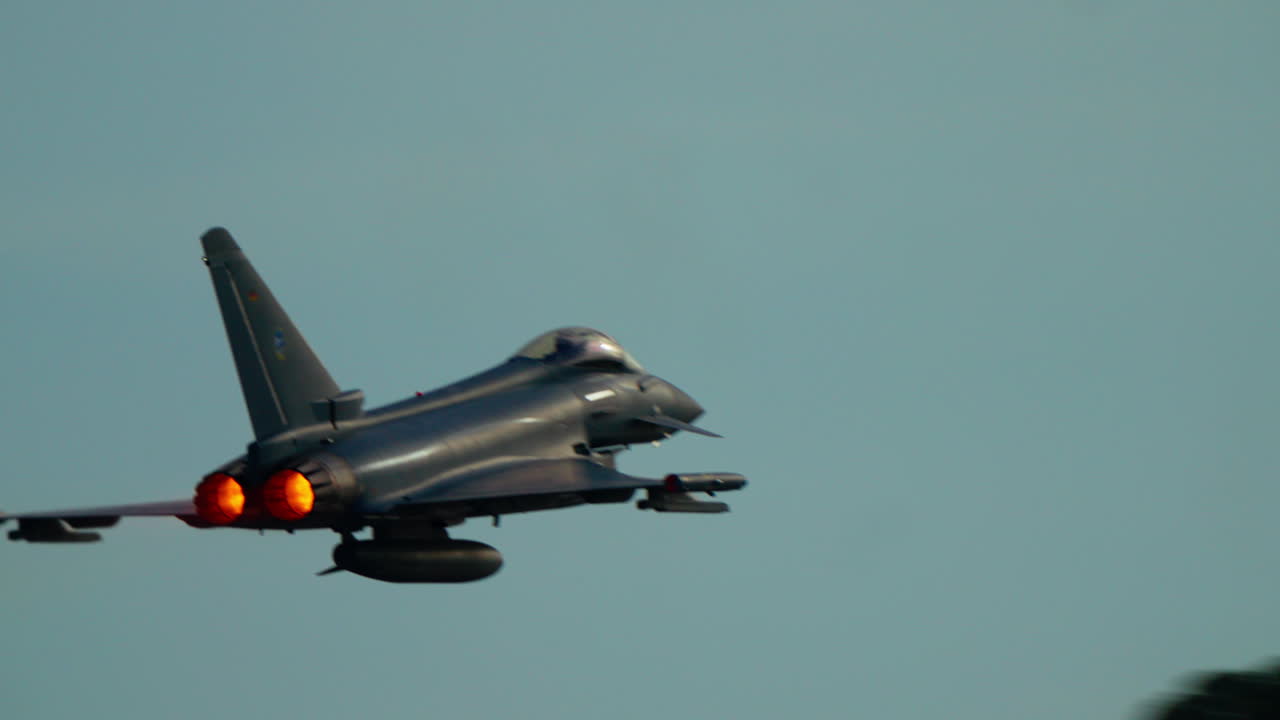 Jet Airplane in Flight