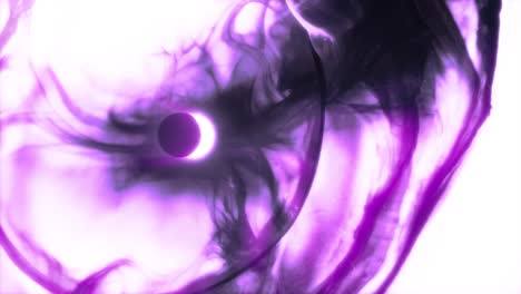 cosmic nebula purple abstract background in motion - macro