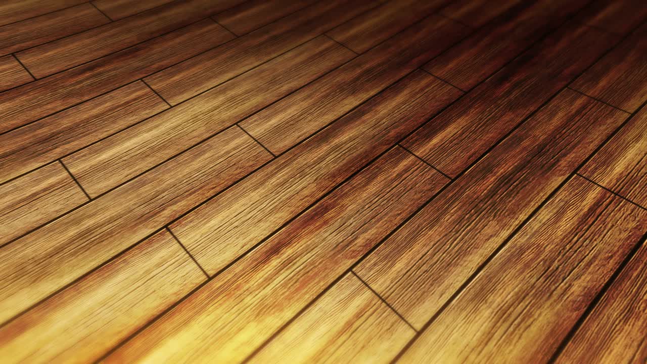 caminar en el suelo de madera con espacio de copia. correr y caminar dar pasos. cerrar el pie del corredor. concepto de desafío de negocio. animación de bucle.