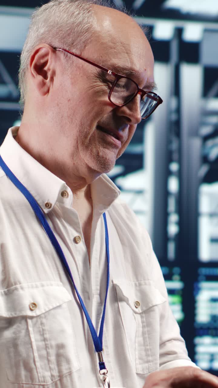 Vertical Engineer running code in data center