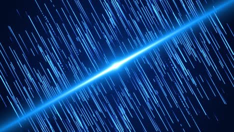 4k blue light party performance stage loop background blue neon light abstract visual geometry