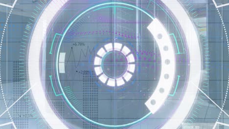 animation of scope scanning and data processing