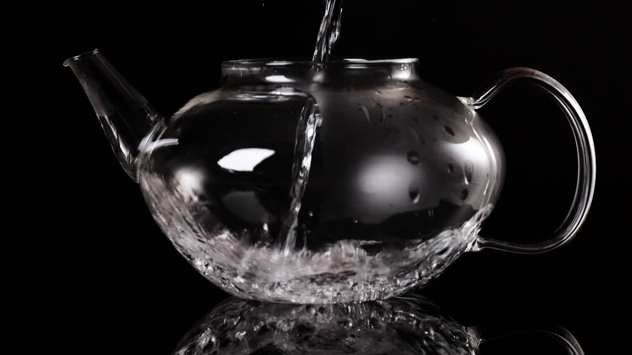 Teapot with water