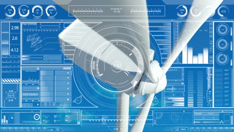 wind turbine and white data processing