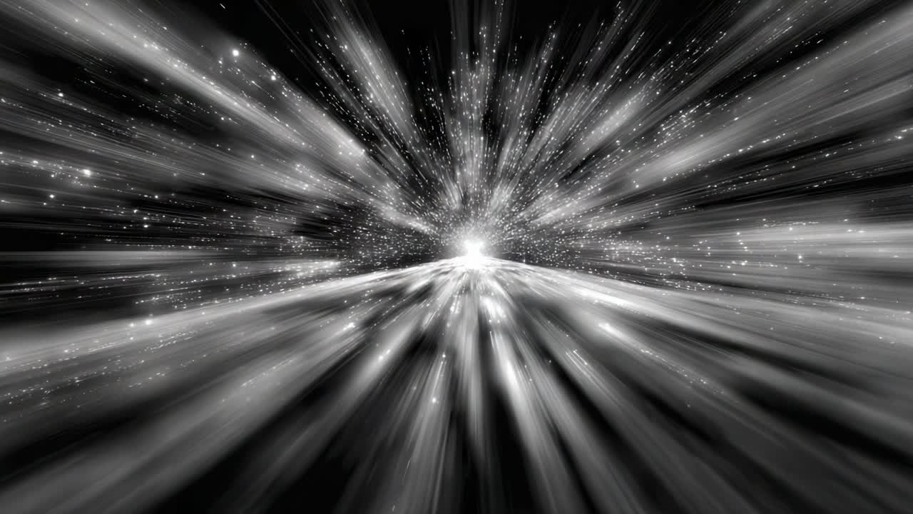 A Cosmic Journey Through the Vastness of Space: A Vivid Display of Light, Stars, and Motion Capturing the Essence of the Universe in a Stunning Visual Experience