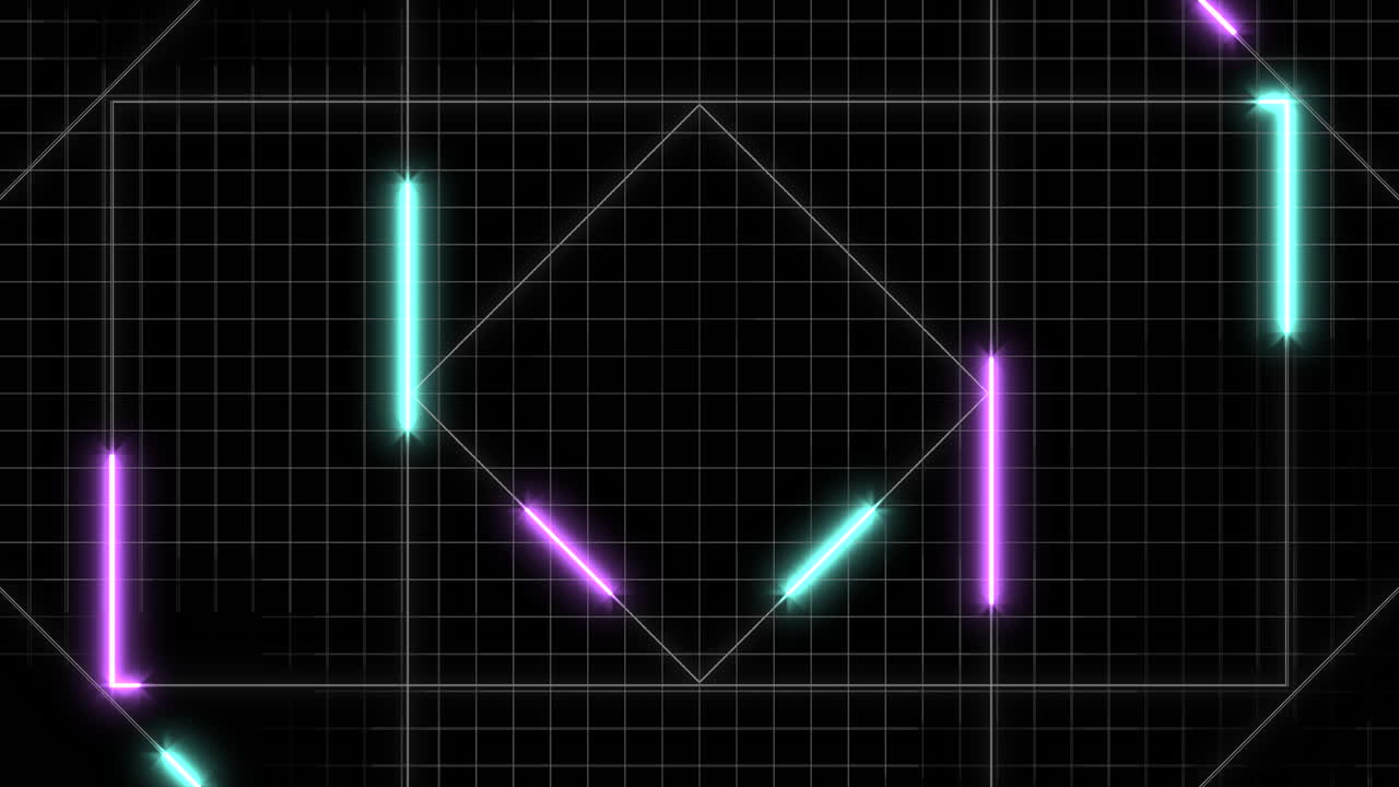 매혹적인 기하학적 패턴, 매혹적인 선과 모양을 보여주는